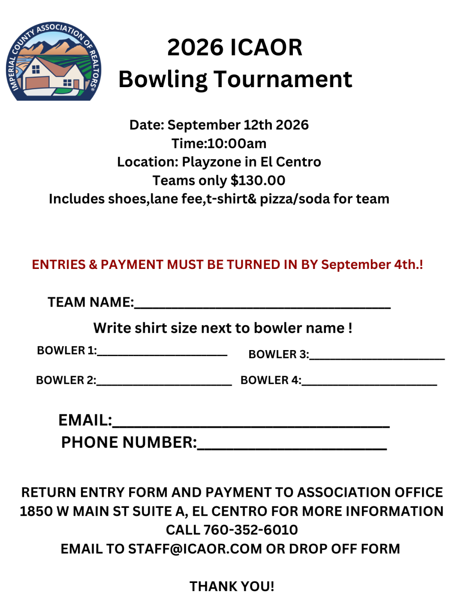 2nd Place - Men's Doubles 2026 Bowling Tournament Sign Up Form